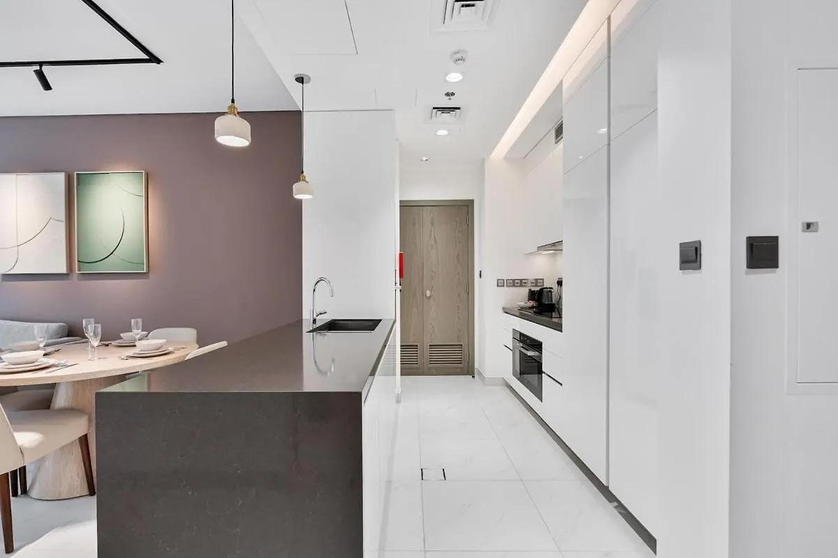 Bookable-3 Bed Crystal Lagoon Dubái Apartamento